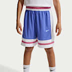 Shorts de básquetbol Nike Dri-FIT para niños talla grande