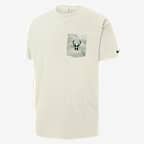 Playera Nike NBA Max90 para hombre Milwaukee Bucks Courtside