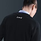 Nike Women's V-Neck Long-Sleeve Golf Top