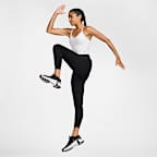 Camiseta de tirantes con bra deportivo con almohadillas de baja sujeción para mujer Nike Indy