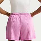Shorts de French Terry de tiro medio para mujer Nike Sportswear Chill Terry
