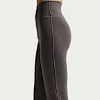 Nike Zenvy Women's High-Waisted Flared Leggings with No Front Seam