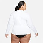 Nike Swim Hydroguard Women's Dri-FIT UV Long Sleeve Top (Plus Size)