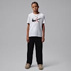 Playera Jumpman Swoosh Intersection para niños talla grande Jordan