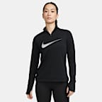 Nike Dri-FIT Swoosh Women's 1/4-Zip Long-Sleeve Running Mid Layer