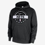 Brooklyn Nets Club Men's Nike NBA Practice Pullover Hoodie