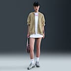 Damska dzianinowa bluza z kapturem i zamkiem na całej długości Nike Sportswear