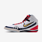 White/College Navy/University Red/Metallic Gold