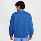 Sudadera de cuello redondo de tejido Fleece para hombre Nike Air "Paris"