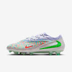 Nike Phantom 6 Low Elite «EA SPORTS FC» fotballsko til gress - Flerfarget/Bright Crimson