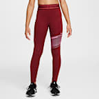 Nike Pro Girls' Dri-FIT Mid-Rise Leggings