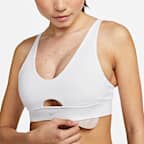 Nike Indy Plunge Cut-Out Women's Medium-Support Padded Sports Bra