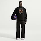 Sudadera con gorro sin cierre de básquetbol Dri-FIT de tejido Fleece para hombre Kobe