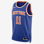 Jersey Nike Dri-FIT de la NBA Swingman para hombre New York Knicks Icon Edition 2022/23 - Azul enérgico