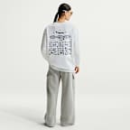 ナイキ スポーツウェア ウィメンズ オーバーサイズド ロングスリーブ Tシャツ