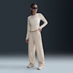 Nike Sportswear Women's Ribbed Long-Sleeve Cropped Top