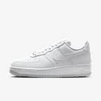 Chaussures Nike Air Force 1 '07 Next Nature pour Femme - Blanc/Blanc/Metallic Silver/Blanc