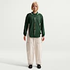 나이키 스포츠웨어 여성 오버사이즈 버튼 다운 저지 탑