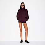 NikeSKIMS Matte Tricot Women's Oversized Full-Zip Track Jacket
