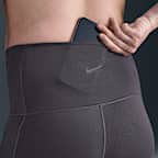 Nike (M) One Women's Dri-FIT High-Waisted 20.5cm (approx.) Biker Shorts With Pockets (Maternity)