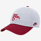 Iowa State Nike College Campus Cap - White