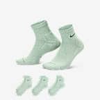 Nike Everyday Elevated Ankle Socks (3 Pairs) - Multi-Color