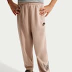 Conjunto de 2 piezas con sudadera sin cierre de French Terry oversized para niños talla pequeña Nike Sportswear In The Zone