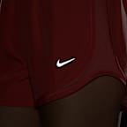 กางเกงวิ่งขาสั้นเอวปานกลางมีซับในผู้หญิง Dri-FIT Nike Tempo