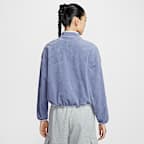 나이키 스포츠웨어 클럽 플리스 여성 루즈 핏 코지 트랙 재킷