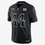 Cam Skattebo New York Giants Salute to Service Men's Nike Dri-FIT NFL Limited Jersey - Black