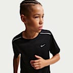 Nike Miler Older Kids' Dri-FIT Short-Sleeve Top