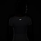 Nike One Fitted 女款 Dri-FIT 短袖短版上衣