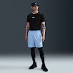 Nike Pro Breathe Men's Slim-Fit Short-Sleeve Top