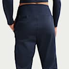 Joggers de tejido Knit de tiro alto largos para mujer Nike One