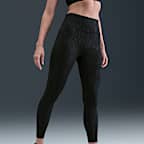Nike Universa Women's High-Waisted 7/8 Leggings with No Front Seam