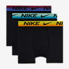 Ropa interior hasta la pretina para niños talla grande (paquete de 3) Nike Dri-FIT Ombre