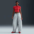 Grey Fog/White/University Red