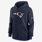 New England Patriots Club Women's Nike NFL Pullover Hoodie