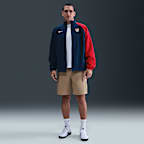 Chamarra deportiva de fútbol Nike replica para hombre USMNT 2004 Total 90 Reissue