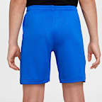 Atlético Madrid 2025/26 Stadium Home Older Kids' Nike Dri-FIT Football Replica Shorts