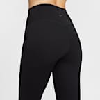 Nike Zenvy Women's High-Waisted Flared Leggings with No Front Seam