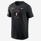 Playera universitaria Nike Dri-FIT para hombre Stanford Military Appreciation