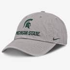 Michigan State Sideline Club Gameday Men's Nike College Adjustable Hat
