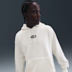 Sudadera con gorro sin cierre de básquetbol de tejido Fleece Nike Caitlin Clark