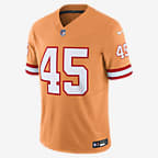 Devin White Tampa Bay Buccaneers Men's Nike Dri-FIT NFL Limited Football Jersey - Orange