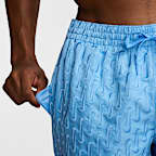 Nike Swim Breaker Swoosh logo Link Men's 5" Fully Lined Volley Shorts