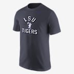 LSU Men's Nike College 365 T-Shirt - Anthracite