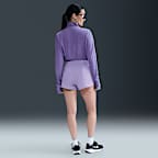 ナイキ ワン ウィメンズ Dri-FIT ミッドライズ ランニングショートパンツ (インナー付き)