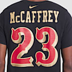 Christian McCaffrey San Francisco 49ers Rivalries Collection Men's Nike NFL T-Shirt