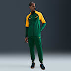 Hoodie de treino de râguebi com fecho completo Nike Springboks para homem